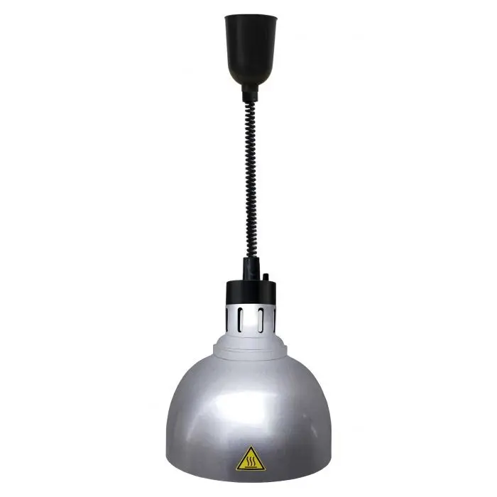 Direct Verzonden Combisteel warmhoudlamp zilver 0,25 kw