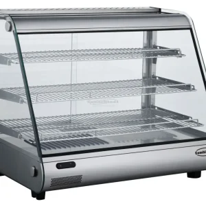 Weekendaanbieding Combisteel Warmhoudvitrine 160 Liter | 857x578x698(h)mm | 1500W