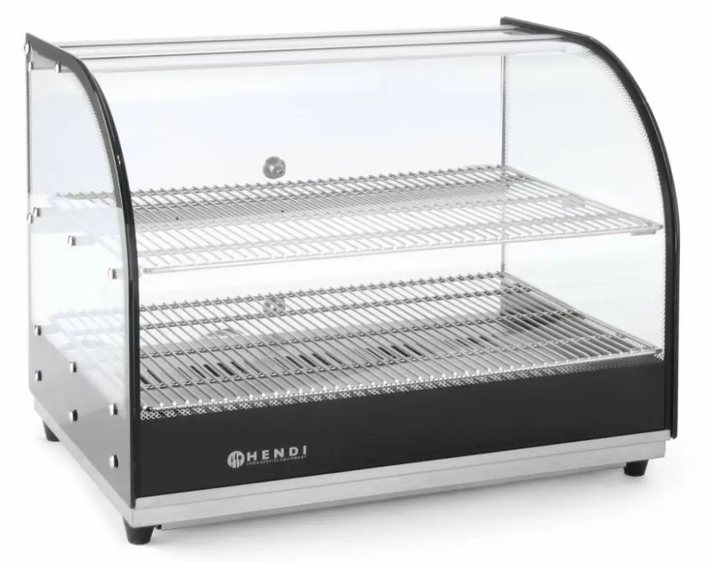 Hendi Warmhoudvitrine | 2 Roosters Veilige Betaling