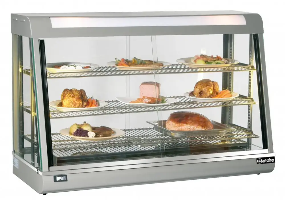 Laatste Versie Bartscher Warmhoudvitrine | 373 Liter