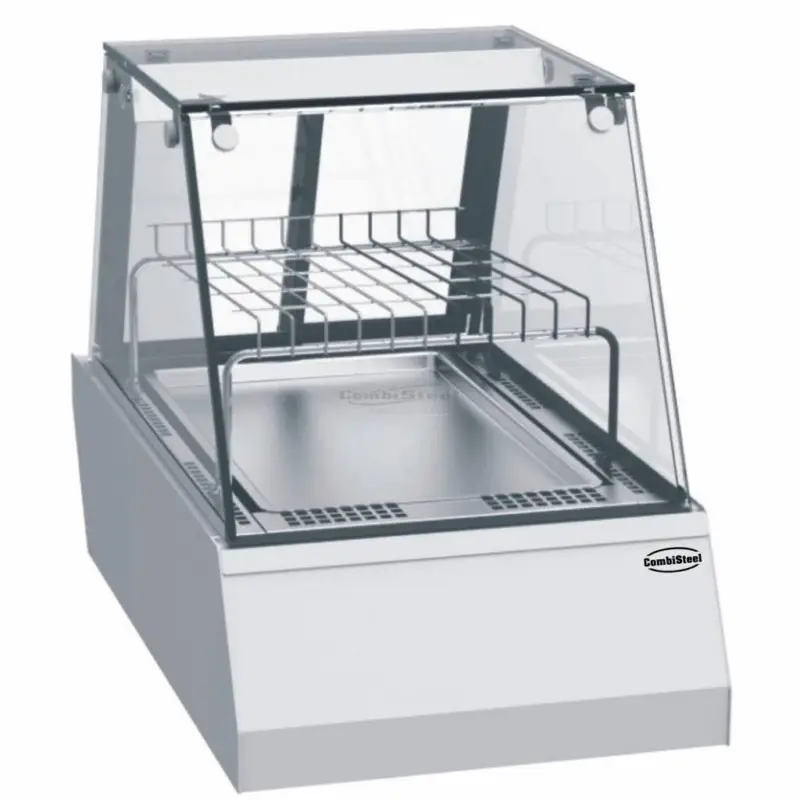 Combisteel Warmhoudvitrine | 45x77,5x61 cm Premium