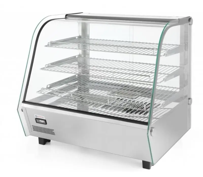 Hendi Warmhoudvitrine | Opzet | 678x568x686(h)mm | 3 Rooster Premium