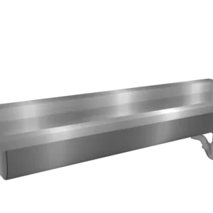 Superprijs HorecaTraders Wastrog Wasbak | RVS | 210(b)x40(d)x24(h)cm