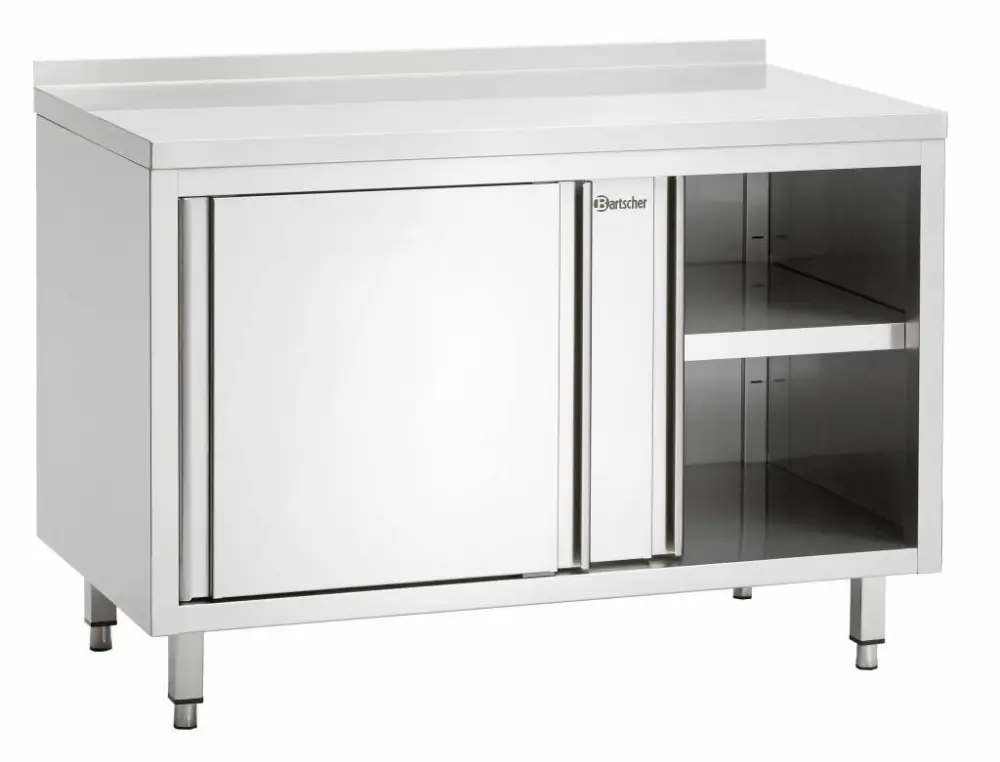Koopje Bartscher Werkkast met Schuif Deur Tussenschap | 100x70x(H)85cm