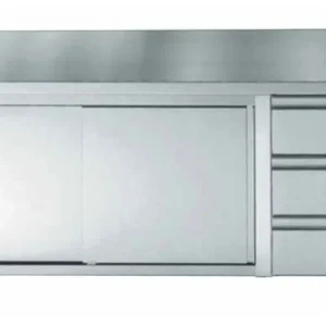 Betaalbaar Combisteel Werkkast Schuifdeur+Lades | 180x70x(H)85cm