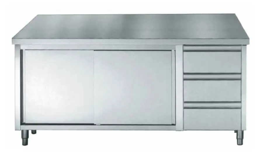 Betaalbaar Combisteel Werkkast Schuifdeur+Lades | 180x70x(H)85cm