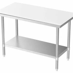 Voordeelprijs Combisteel Werktafel met bodemschap | 70 cm diep | 3 formaten