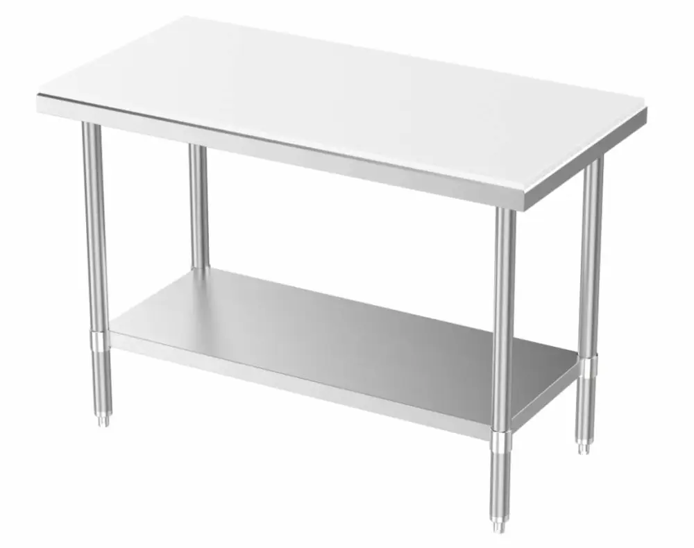 Voordeelprijs Combisteel Werktafel met bodemschap | 70 cm diep | 3 formaten