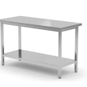 Direct Beschikbaar Hendi Werktafel | Onderschap | RVS | 4 Formaten