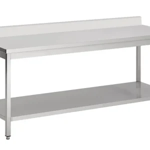 Beperkt Aanbod HorecaTraders Werktafel RVS Demontabel (D)70cm | 7 Formaten