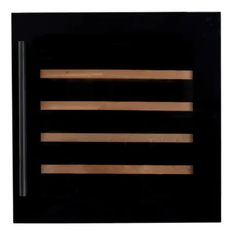 Uitverkoop HorecaTraders Wijnkoelkast | Zwart | 54,5x54,5x(h)89 cm | 36 flessen