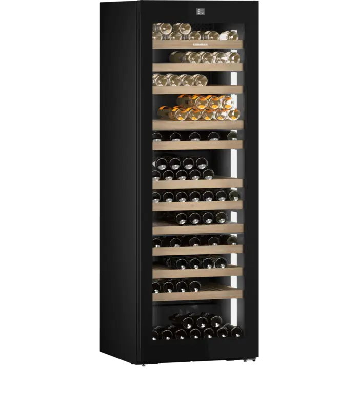 Op = Op Liebherr Wijnklimaatkast | 3 zones | 182 flessen | +5°C tot +20°C | 201x70x76 cm