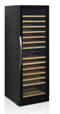 Tefcold Wijnklimaatkast | Rode en witte wijn | 163 flessen | 595 x 680 x 1760 mm Koopje