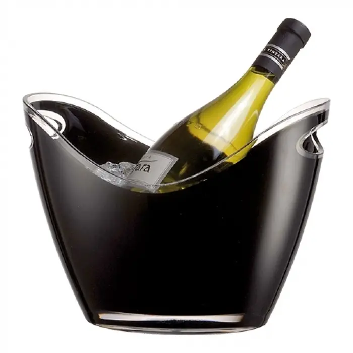 Weekendaanbieding HorecaTraders Wijnkoeler | Kunststof | Zwart | 3 L | 20 x 26.5 x 20.5 cm