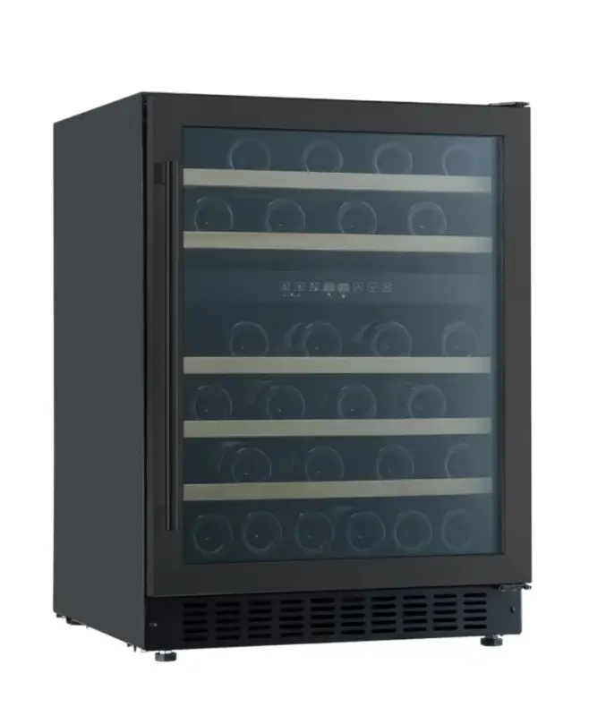 Aanbieding Frilec Wijnkoeler | Zwart | 57x59,5x(h)82,5 cm | 129 L