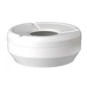 APS Asbakken Rond Wit Stapelbaar Ø12x4,3cm Laatste Kans