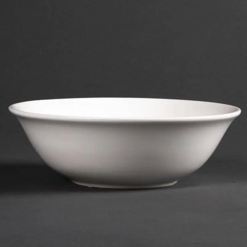 HorecaTraders Witte porselein dessert schaaltjes | 16 cm (6 Stuks) Rechtstreeks Van De Fabrikant