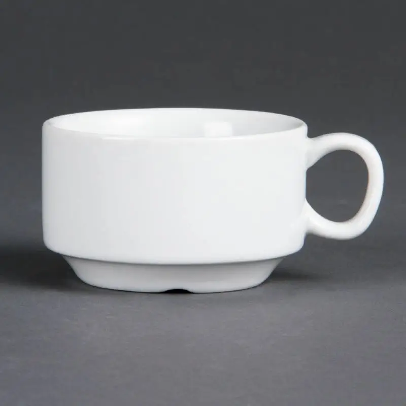 Uitverkoop Olympia Witte porselein Espresso koppen 8,5 cl | 12 Stuks