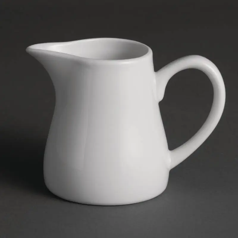 Olympia Witte porselein melkkan | 21,2 cl (Stuks 6) Favoriet