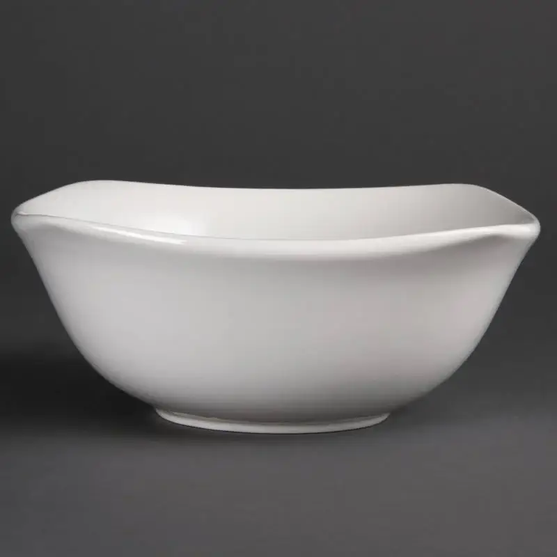 Olympia Witte Porselein Serveerschaaltje 22 cm | 12 stuks Fabrieksprijs