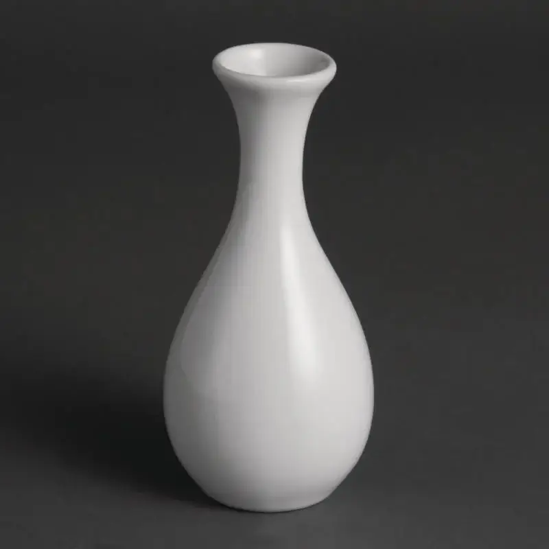 Olympia Witte Porselein Tafel Vaasje 13cm | 12 stuks Shop Nu