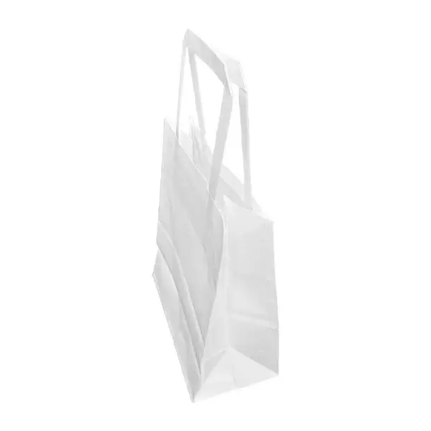 Actieprijs HorecaTraders Witte zakken | Papier | Klein | 250 stuks