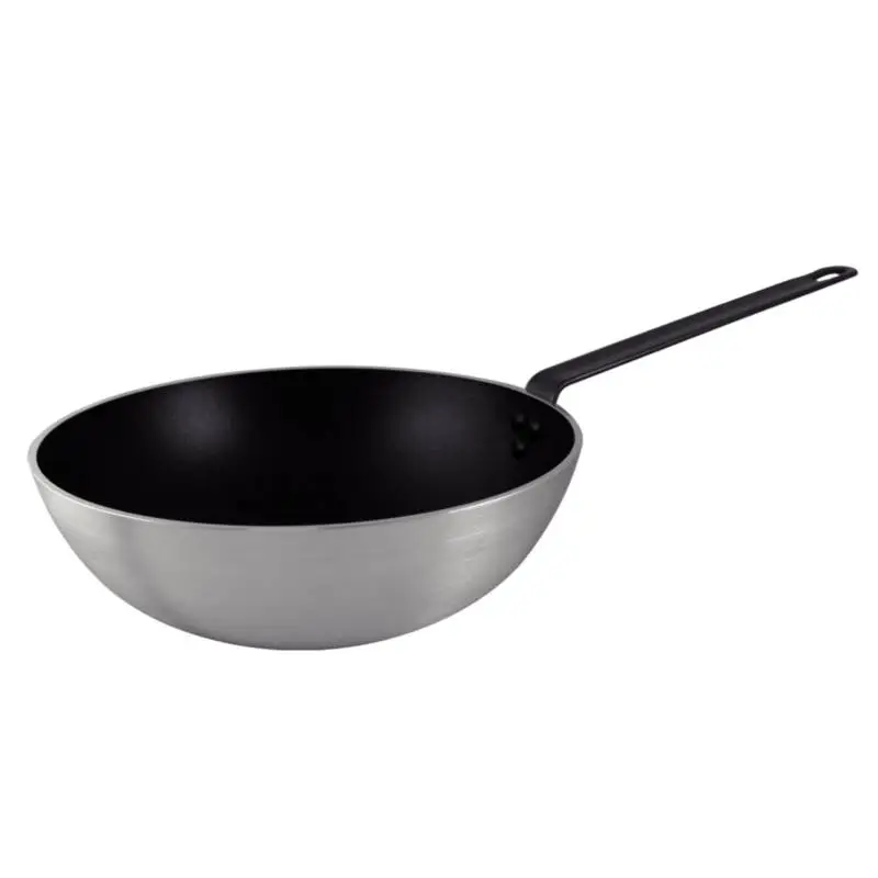 Vogue wok Platte bodem | 30 cm Ø Laatste Versie