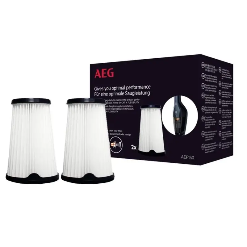 AEG Stofzuiger Filter AEF150 / CX7 / QX8-1 (2st.) Tijdelijk Beschikbaar