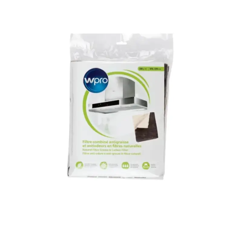WPRO Ecologisch Vet- en Koolstoffilter NCF351 / 484000008652 Gratis Retour