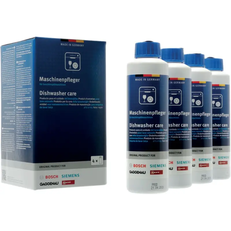 Siemens Onderhoudsmiddel 00312362 geschikt voor vaatwassers (4x250ml) Merkproduct