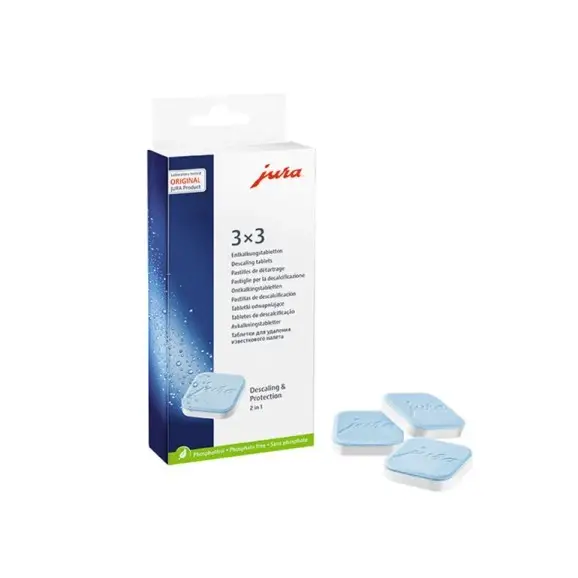Lage Kosten Jura 2 in 1 Ontkalkingstabletten 61848 (3x3 St.)