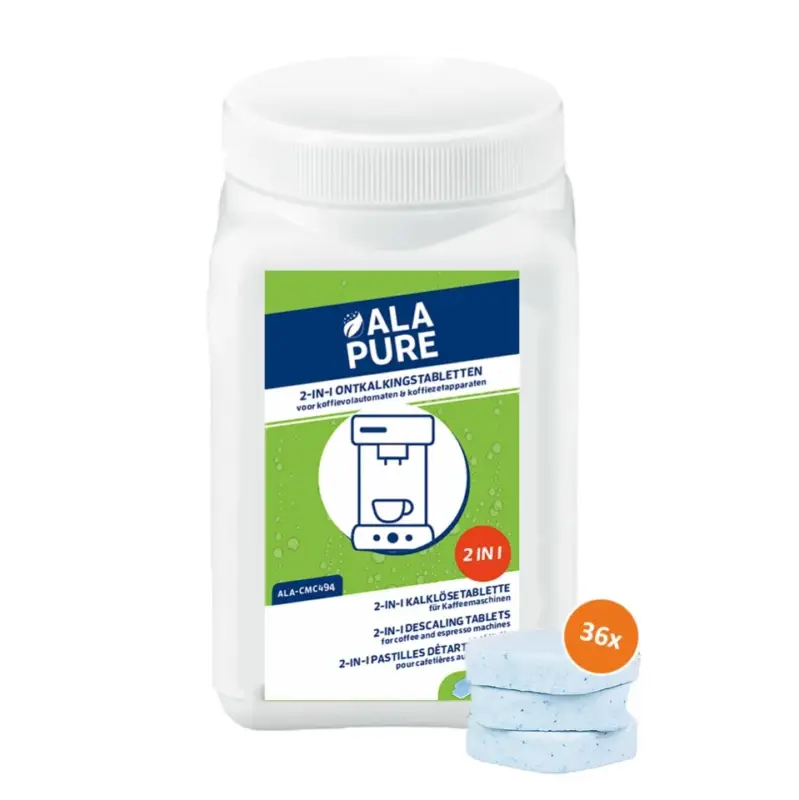 Shop Nu Alapure 2-in-1 Ontkalkingstabletten geschikt voor Jura 70751 (36 st.)