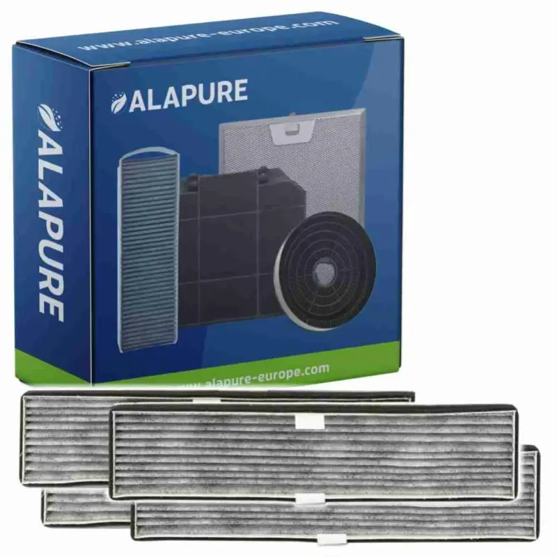 Alapure HFK3990 Compatible met Miele Koolstoffilter DKF21-P / 9720600 (4 St.) Koopje