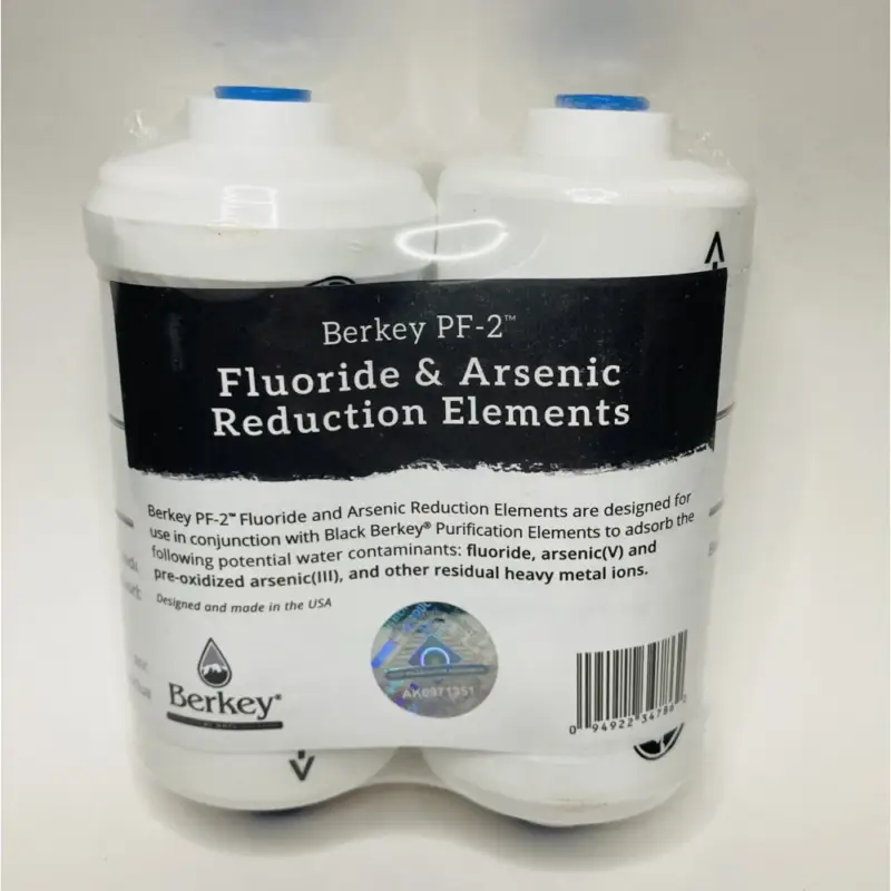 Berkey Fluoride en Arsenicum PF-2 filterelementen Actieprijs