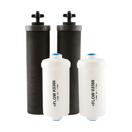 Black Berkey Waterfilter Elementen + Berkey PF-2 Snelle Levering