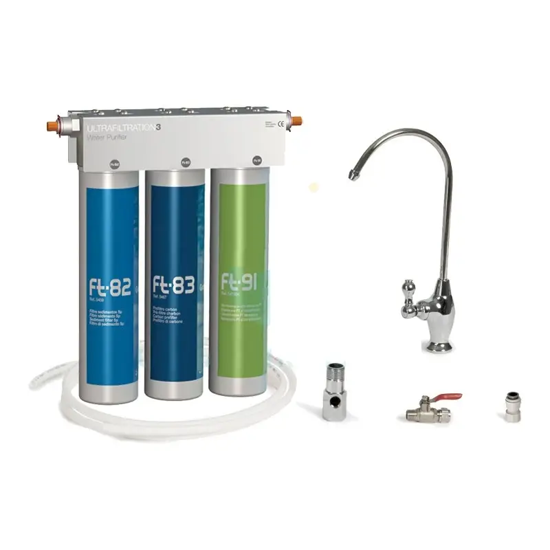 FT-line 3 Inbouw Waterfiltersysteem Zonder Zilver Carbon Korting