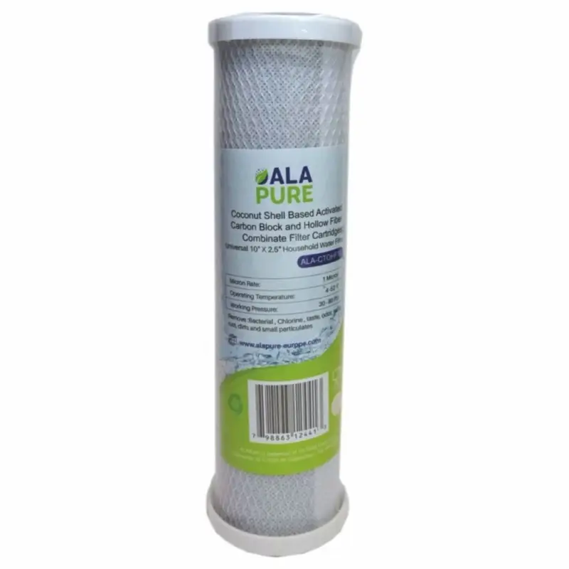 Merkproduct Alapure ALA-CTOHF10 Vervangingswaterfilter identiek aan de US-E2 ALA-CTO10HF