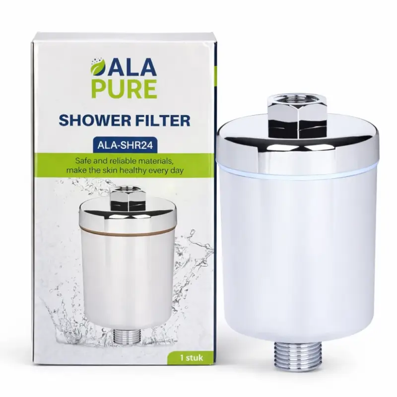 Gecertificeerd Alapure Douche Filter / Anti-Kalk / ALA-SHR24