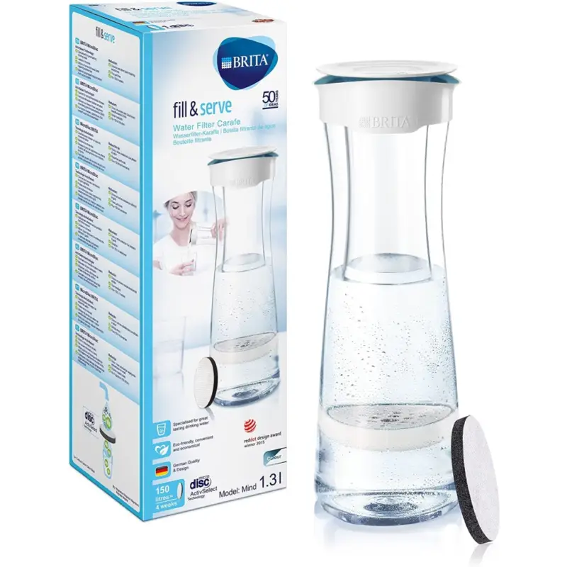 Brita Waterfilterkaraf Fill&Serve Mind 1020115 Shop Nu