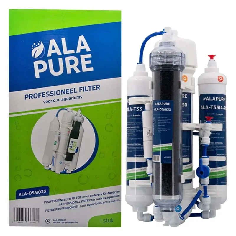 Alapure Omgekeerde Osmose Aquarium met DI ALA-OSMO33 Gratis Retour