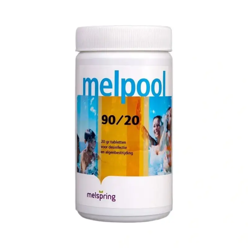 Melpool 90/20 Chloortabletten 741100 (1kg) Express Levering