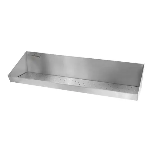 Hoge Kwaliteit frites-uitschepbak L.100cm