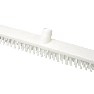 Nieuw FBK HACCP kleurcode schrobber met harde vezels geschikt voor hardnekkige reiniging van vloeren en wanden 400 x 50 mm, hard, wit 21153