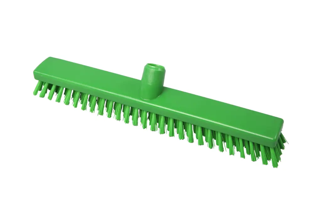 FBK HACCP kleurcode schrobber met harde vezels geschikt voor hardnekkige reiniging van vloeren en wanden 400 x 50 mm, hard, Groen 21153 Beste Prijs
