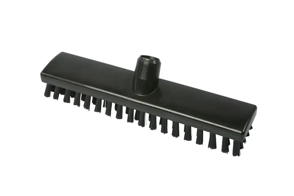 Flitsaanbieding FBK HACCP kleurcode schrobber met harde vezels geschikt voor hardnekkige reiniging van vloeren en wanden 300 x 60 mm, hard, Zwart 23153