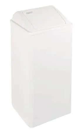 Premium Mediclinics afvalbak gesloten 80 liter wit