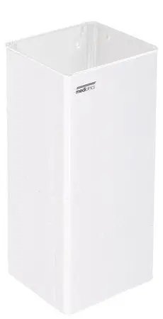 Mediclinics afvalbak open 80 liter wit Direct Verzonden