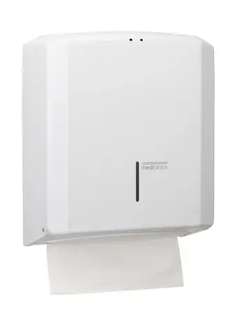 12920 - Vouwhanddoekdispenser wit Mediclinics Goedkoop