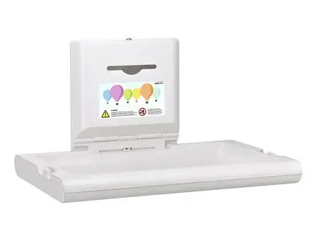 14310 - Mediclinics - Babyverschoontafel horizontaal wit Alleen Vandaag