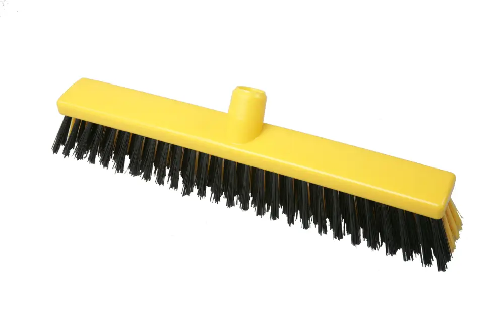 FBK HCS kleurcode HACCP Combi veger 400 x 50 mm, vezel hard en zacht , 21176 Exclusieve Aanbieding